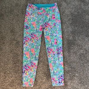 Alligator Isle high waisted full length leggings